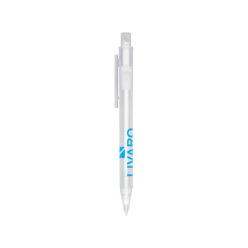 Перламутровая шариковая ручка Calypso, frosted white