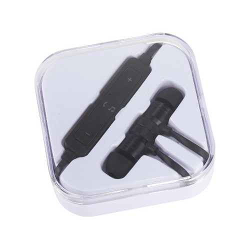 Наушники Martell магнитные с Bluetooth® в чехле, черный