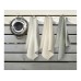 Pheebs Кухонное полотенце из переработанного хлопка/полиэстра плотностью 200 г/м², серый яркий