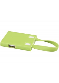 USB Hub и кабели 3-в-1, лайм