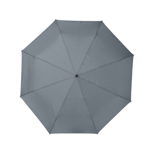 21-дюймовый зонт автомат Bo из переработанного ПЭТ-пластика, серый