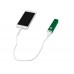 Портативное зарядное устройство Спейс, 3000 mAh, зеленый