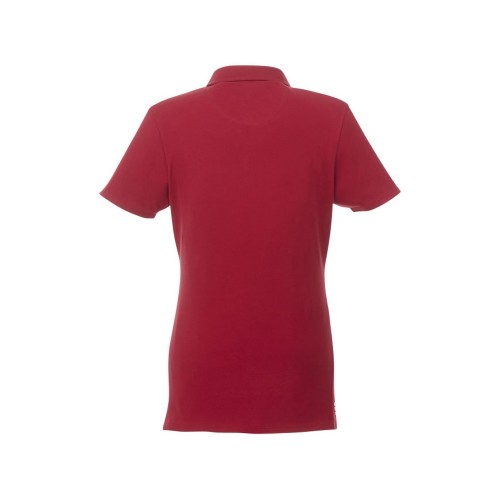 Женская футболка поло Atkinson с коротким рукавом и пуговицами, красный
