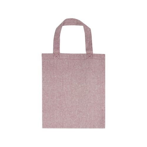 Pheebs, эко-сумка из переработанного хлопка, плотность 150 г/м², heather maroon