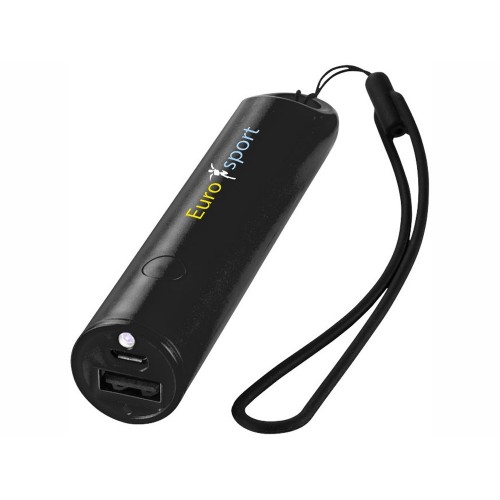 Портативное зарядное устройство Beam, 2200 мА/ч, черный