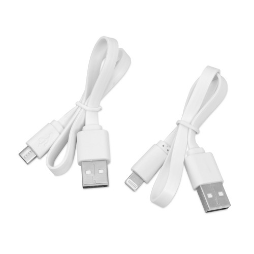 Портативное зарядное устройство Мун с 2-мя USB-портами, 4400 mAh, синий