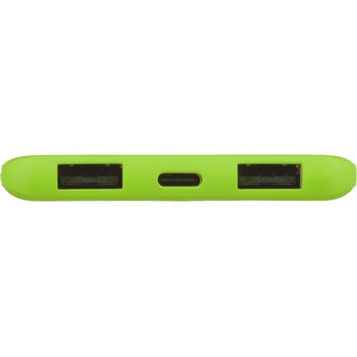 Внешний аккумулятор Powerbank C1, 5000 mAh, зеленое яблоко