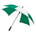Зонт Barry 23 полуавтоматический, зеленый/белый