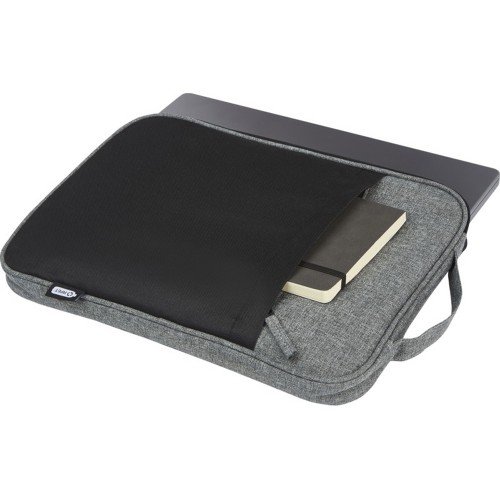 Двухцветный чехол для ноутбука 14 Reclaim объемом 2,5 л, изготовленный из переработанных материалов по стандарту GRS, серый яркий