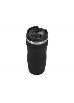 Термокружка Double wall mug C1, soft touch, 350 мл, черный