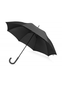 Зонт-трость Wind, полуавтомат, черный