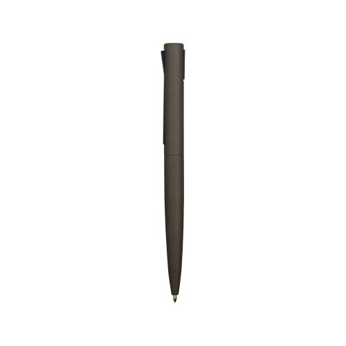 Ручка металлическая шариковая Bevel, серый/черный