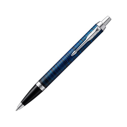 Ручка шариковая Parker IM SE Blue Origin, синий/серебристый