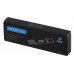 USB 2.0- флешка на 32 Гб c подсветкой логотипа Hook LED, темно-серый, белая подсветка