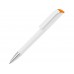 Ручка шариковая UMA EFFECT SI, белый/оранжевый