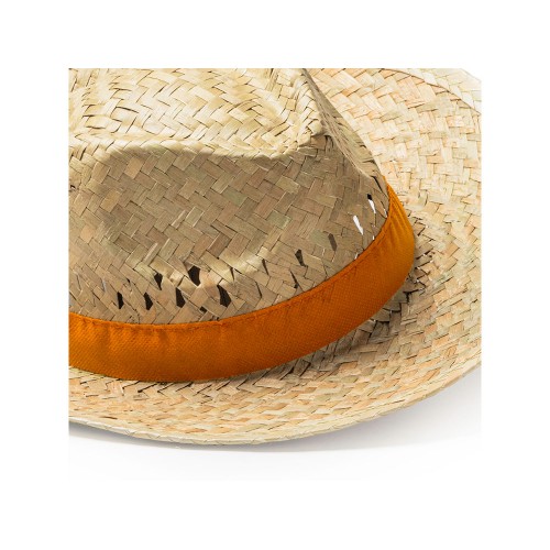 Лента для шляпы из нетканого материала COMET, апельсин