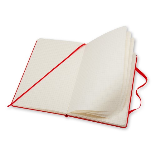 Записная книжка Moleskine Classic (в клетку), Pocket (9х14 см), красный