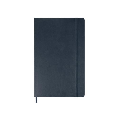 Записная книжка Moleskine Classic Soft (в линейку), Large (13х21см), сапфировый синий