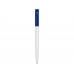 Ручка пластиковая шариковая Миллениум Color CLP, белый/синий
