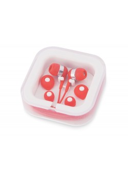 Наушники суперлегкие Sargas, красный