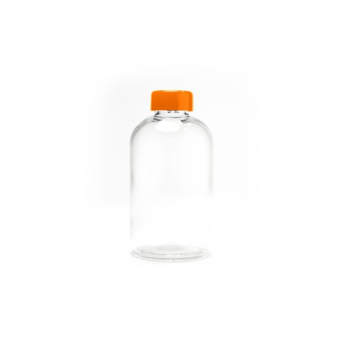 Бутылка стеклянная KASTER в неопреновом чехле, 600 мл, апельсин