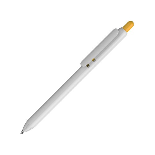 Шариковая ручка Lio White, белый/желтый