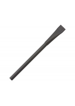 Ручка картонная с колпачком Recycled, темно-серый