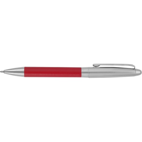 Набор Авалон: ручка шариковая, брелок, красный (Р)