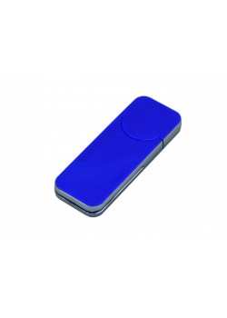 USB-флешка на 8 Гб в стиле I-phone, прямоугольнй формы, синий