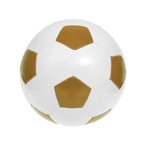 Футбольный мяч Curve, золотой/белый