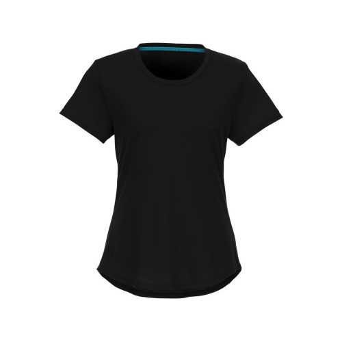 Женская футболка Jade из переработанных материалов с коротким рукавом, черный