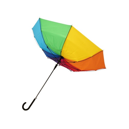 23-дюймовый ветрозащитный автоматический зонт Sarah, радужный