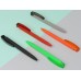 Ручка шариковая трехгранная UMA TRINITY K transparent GUM, soft-touch, оранжевый