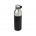 Медная спортивная бутылка с вакуумной изоляцией Koln объемом 590 мл, черный