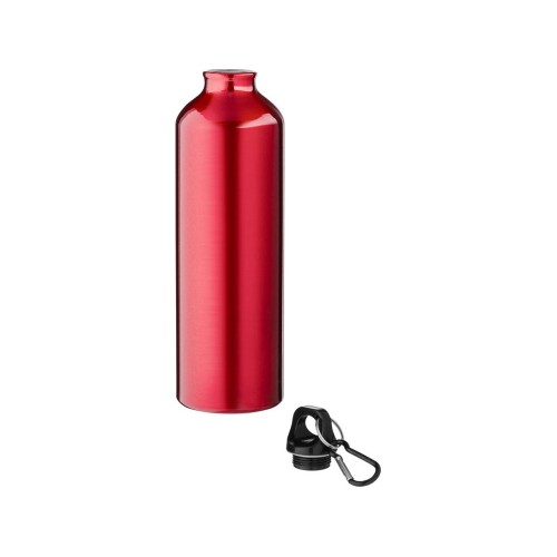 Бутылка для воды с карабином Oregon, объемом 770 мл, красный