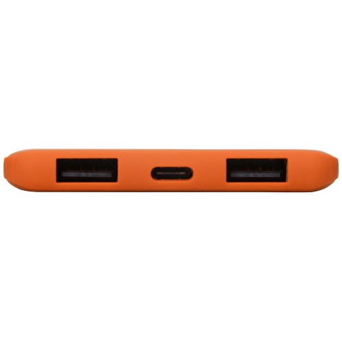Портативное зарядное устройство Reserve с USB Type-C, 5000 mAh, оранжевый