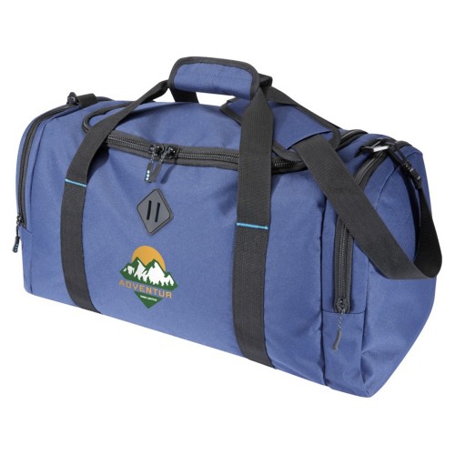 Спортивная сумка Repreve Ocean 35 л из ПЭТ-пластика, соответствующего стандарту GRS, темно-синий