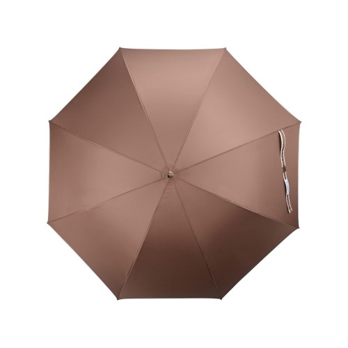 Зонт трость Ривер, механический 23, коричневый