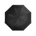 Зонт-трость наоборот Inversa, полуавтомат , черный/серебристый