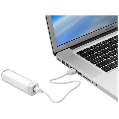 Портативное зарядное устройство Flash 2200 мА/ч, белый