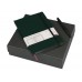 Подарочный набор Bruno Visconti Megapolis Soft: ежедневник А5 недат., ручка шарик., зеленый/черный