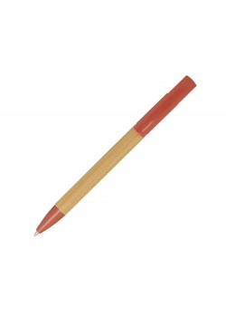 Delfina ручка-держатель для мобильного телефона - кирпичный красный, синие чернила