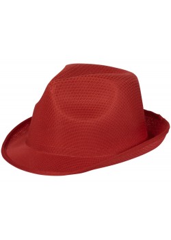 Шляпа Trilby, красный