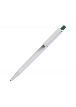 Шариковая ручка Xelo White,  белый/зеленый