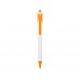 Ручка шариковая Тукан, белый/оранжевый