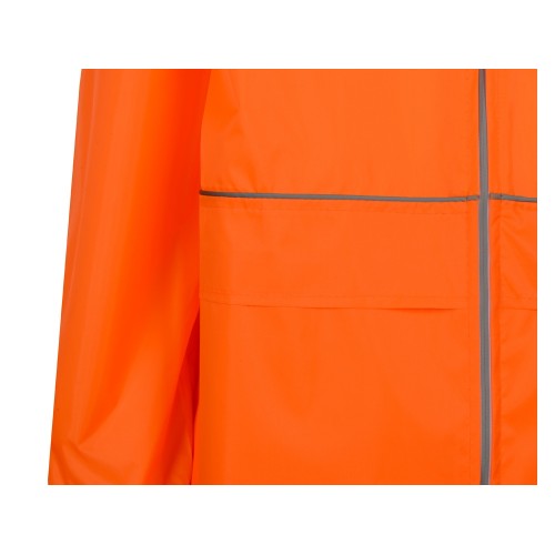 Дождевик Sunshine со светоотражающими кантами, оранжевый, размер XL/XXL