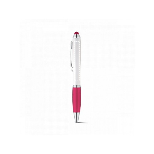 SANS BK. Шариковая ручка с зажимом из металла, Розовый