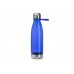 Бутылка EDDO в прозрачной AS-отделке, 700 мл, королевский синий