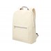 Рюкзак из переработанного хлопка и полиэстера плотностью 210 г/м² Pheebs, натуральный