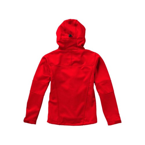 Куртка софтшел Match женская, красный/серый